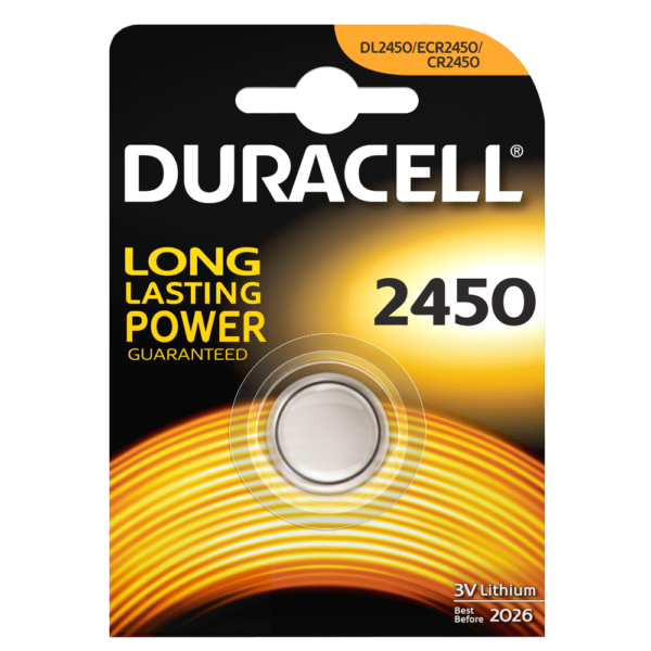 Blister de 1 CR2450 Duracell