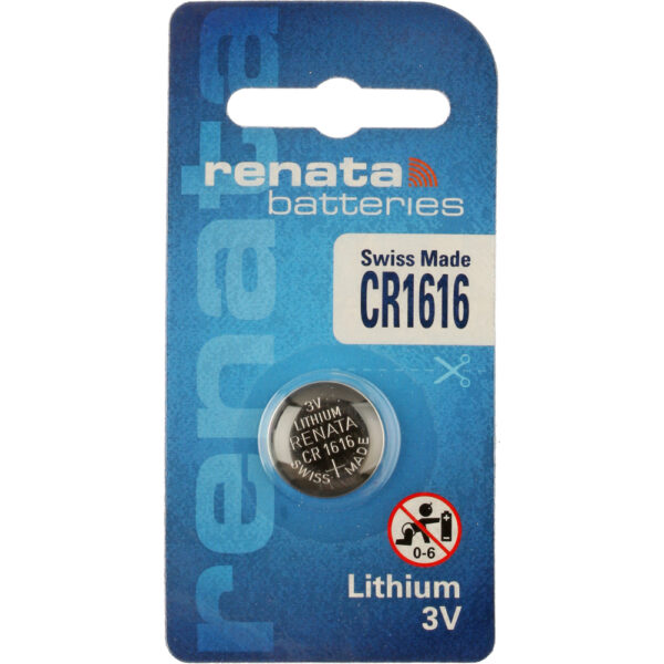 Blister de1 CR1616 Renata