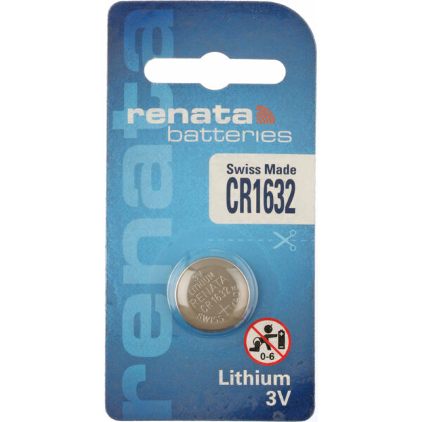 Blister de 1 CR1632 Renata